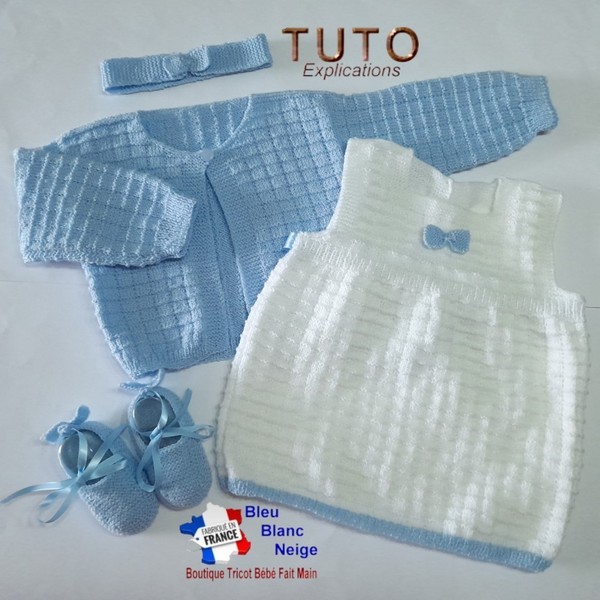 tuto tricot bébé patron à tricoter
