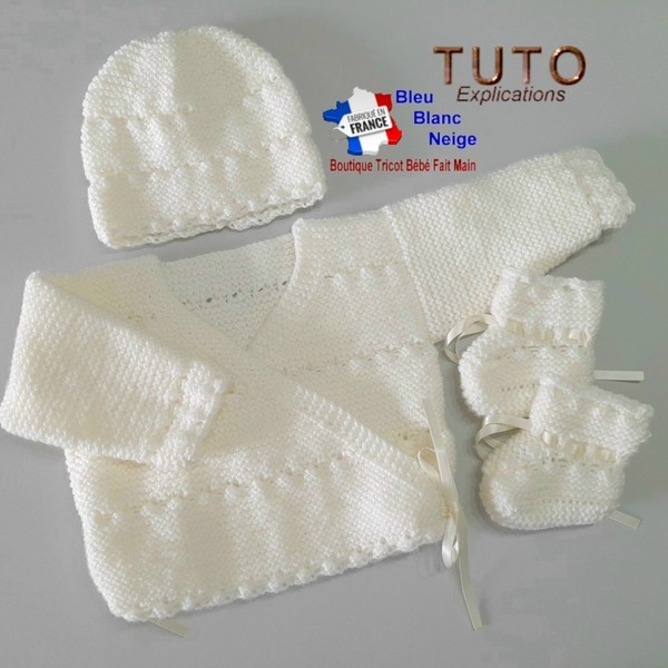 Patron de tricot modèles bébé à télécharger Fiche tuto