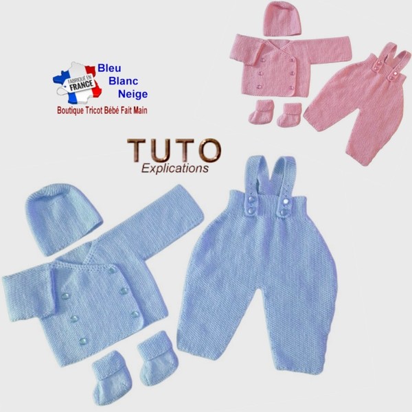 tuto tricot bébé patron à tricoter