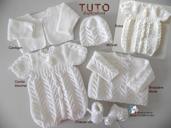 TUTO TU-037 – Naissance – Fiche tricot bébé, explications complètes, tricot  bebe, layette, tricot bb,envoi pdf par mail