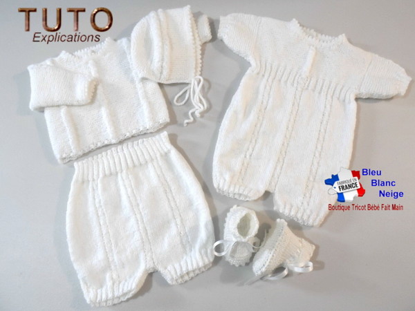 tuto tricot bébé patron à tricoter
