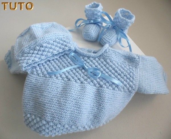 layette bebe tricotee main