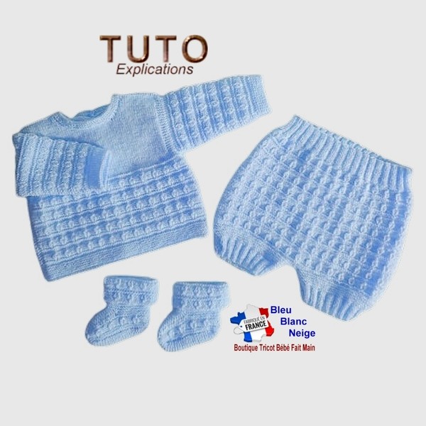 tuto tricot bébé patron à tricoter