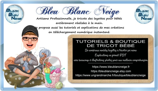tuto tricot bébé patron à tricoter