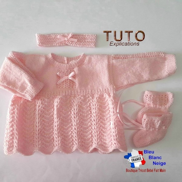 tuto tricot bébé patron à tricoter