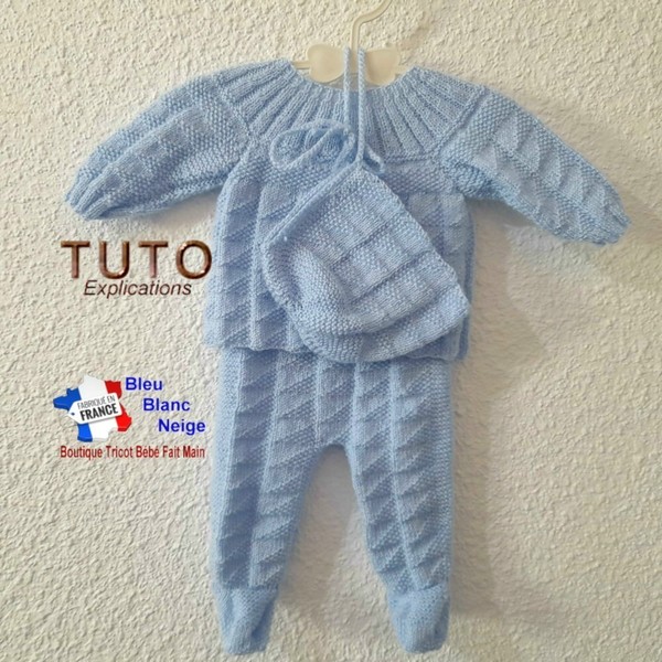 tuto tricot bébé patron à tricoter