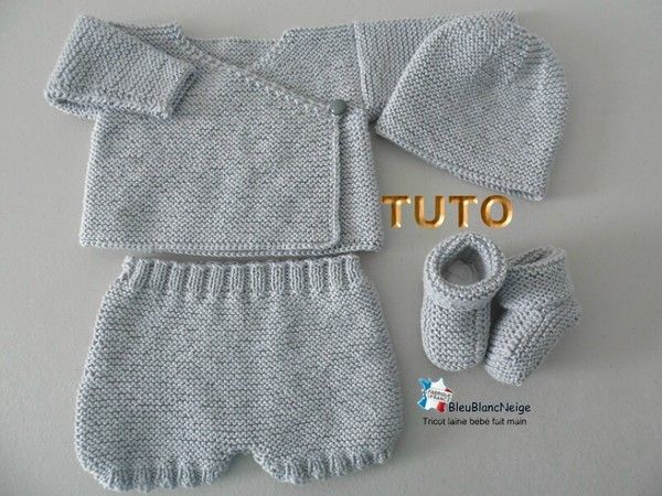 Tuto Tricot Bb, Bebe, Tutoriel Modele A Tricoter