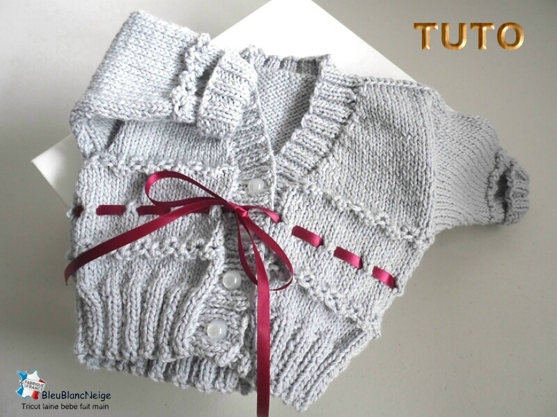 Tuto, Tricot Bb, Tricot Bebe, Layette, Modele, Bb