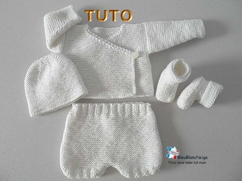 tutoriel tricot bb layette PREMA bebe à tricoter fiche pdf