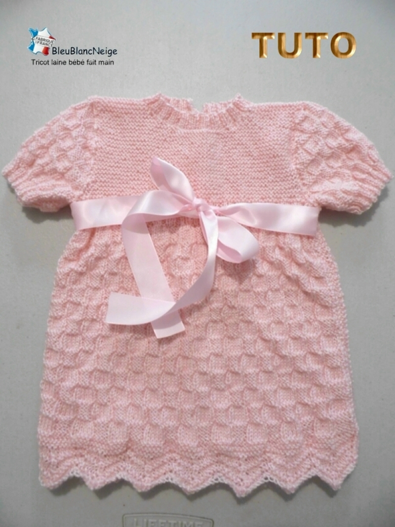 FICHE TRICOT BEBE à Télécharger Layette BB Tuto Avec Photo