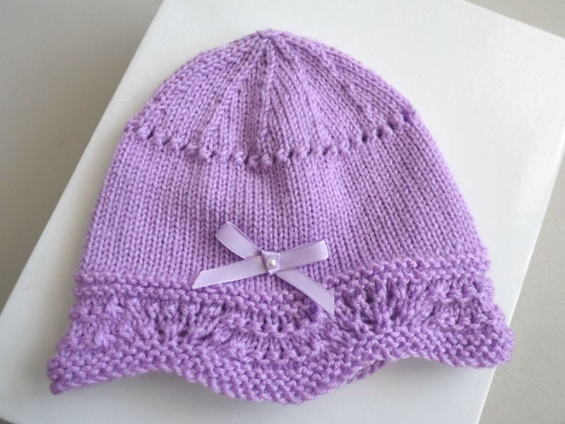 TRICOT Bébé, BONNET Laine Bb