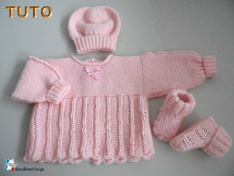 Tuto Modèles Layettes Bb Laine Fait Main Tricot