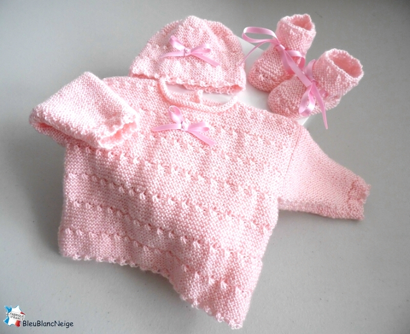 Tricot Bébé, Layette Bb Et FICHE TRICOT De Mes Créations