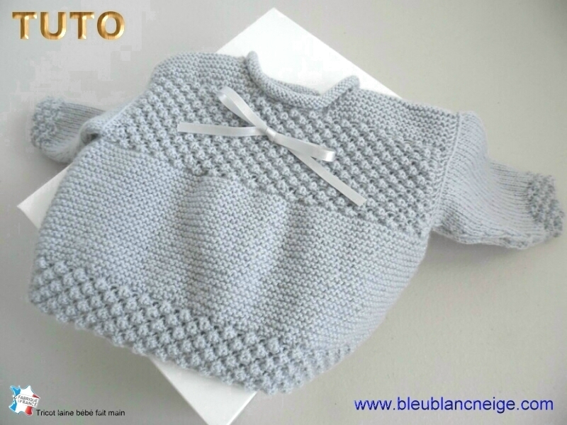 Fiche Tricot Bebe T L Charger Layette Bb Tuto Avec Photo