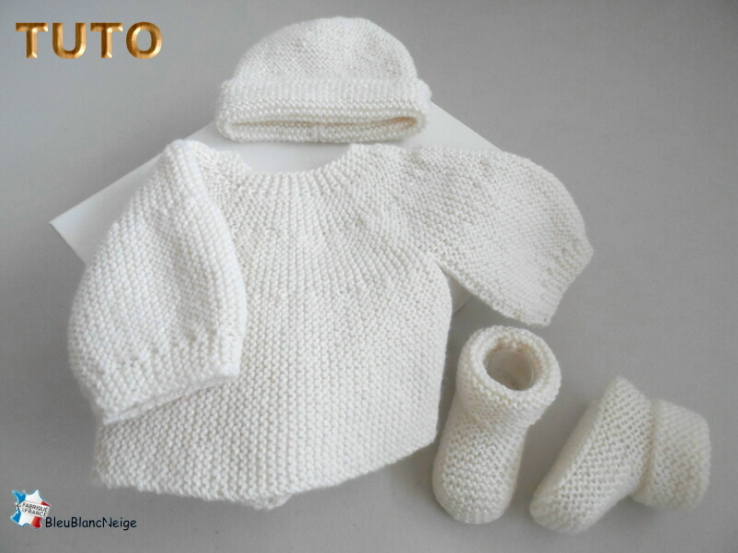 Tuto Modèles Layettes Bb Laine Fait Main Tricot Bebe 