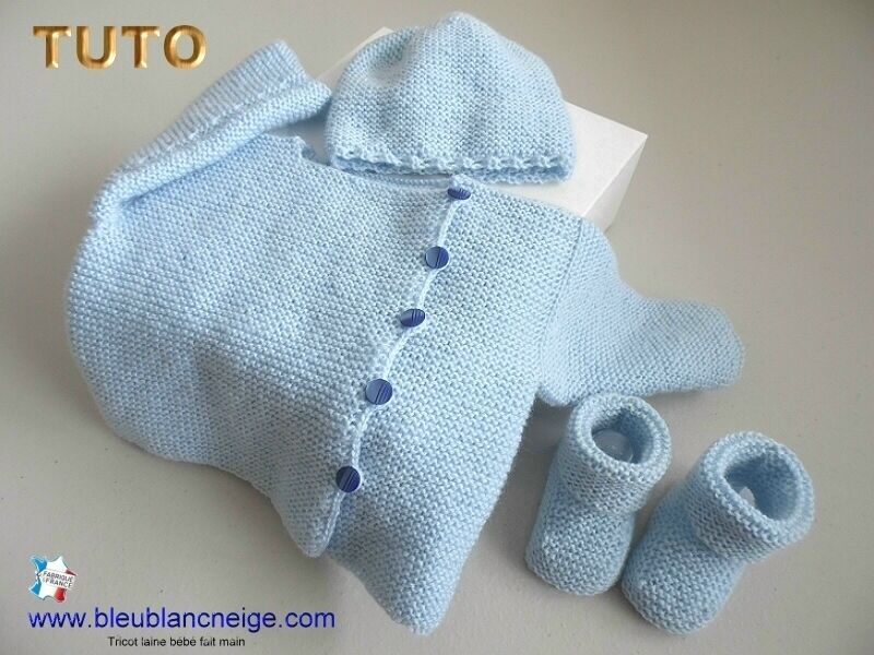 Tuto, Tricot Bb, Tricot Bebe, Layette, Modele, Bb