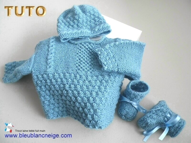 Tuto, Tricot Bb, Tricot Bebe, Layette, Modele, Bb